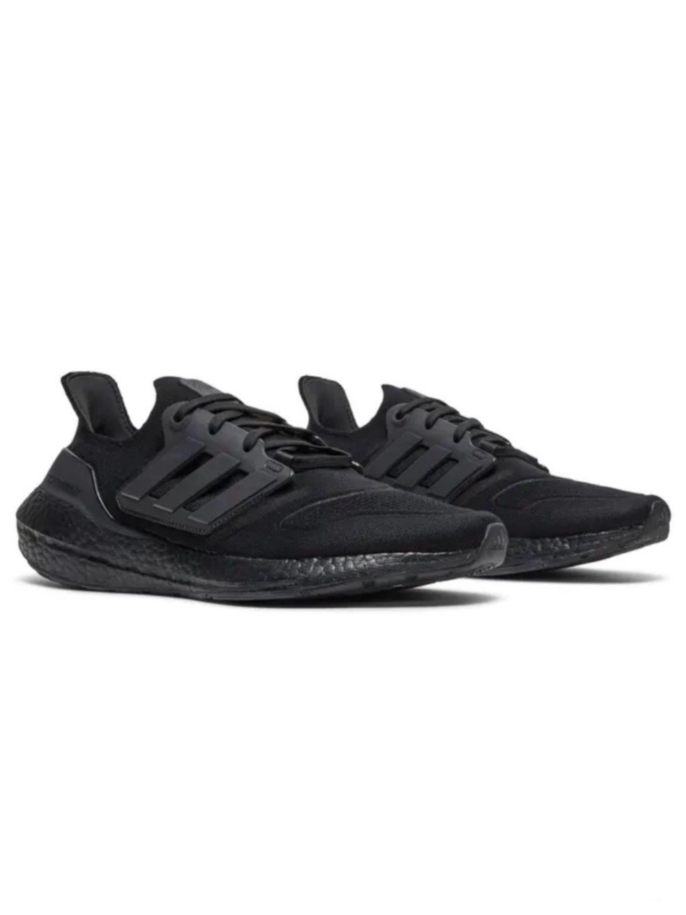 Adidas UltraBoost 22 Running Shoes Triple Black 8.5W NWT